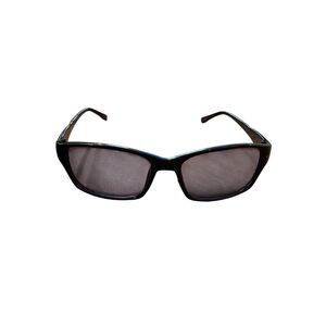 Vintage Y2K Black Slim Rectangle Sunglasses Women’s Retro Narrow Shades Summer